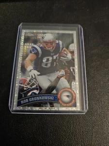 2011 Topps Chrome Rob Gronkowski #132 Superfractor - Foto 1 di 2