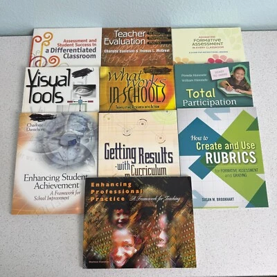 Lot of 10 ASCD School Cirriculum Developement Teaching Assessment Grading Books - Image 1 of 4