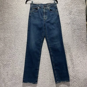 AG Alexxis Jeans Size 26 High Rise Straight Vintage Stretch Denim Y2K Style - Picture 1 of 9