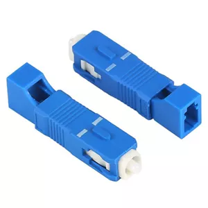 SC Male to LC Female Single Mode Fiber Optic Hybrid Optical Adaptor Conver SFP - Picture 1 of 8