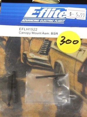 Blade EFLH1522: SR Canopy Mount Assembly NewInPack USA Shipped - Image 1 of 3