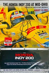 2014 Honda Indy 200 at Mid-Ohio Program Signed by Winner Scott Dixon #9 - Picture 1 of 1