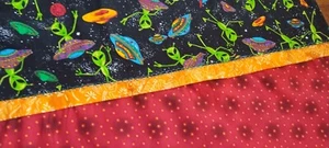 LITTLE SPACEMEN KINDER BAUMWOLLE KISSENBEZUG STANDARDGRÖSSE - Bild 1 von 5