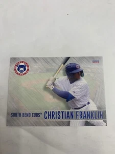 Christian Franklin Card 2023 South Bend Cubs Team Card - Picture 1 of 1