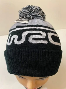 WRC grau Motorsport Beanie Wollmütze WRC WRX TCR Rallye unisex elastisch - Picture 1 of 1