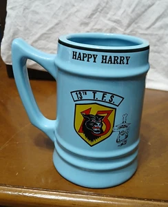 vintage 13th Tactical Fighter Squadron mug F5-013 Happy Harry named - Picture 1 of 4