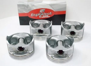 83 84 AMC Eagle 88 89 Eagle Premier 2.5L 150 L4 8V- (4) PISTONS AND RING SET - Picture 1 of 3