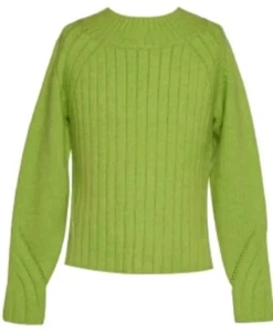 TRULY ME by SARA SARA ~ Green ~ Girls' Size 4 ~ Long Sleeve Ribbed Knit Sweater - Picture 1 of 8
