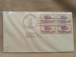 US First Day Issue Cover - # 772 Connecticut Tercentenary 3¢ (FDC772-1) - Picture 1 of 1