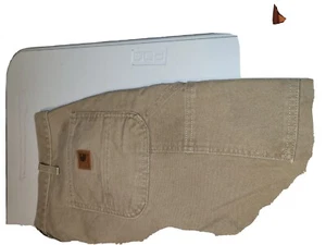 Carhartt B11 DKH Original Dungaree Fit Carpenter Work Pants 38 x 36 Dark Khaki - Picture 1 of 9