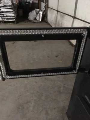 Vidrio de repuesto para estufa de carbón Hitzer 710/503 Foto 1 de 2