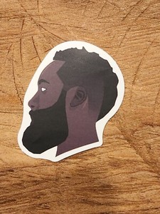 🏀JAMES HARDEN STICKER Basketball Philadelphia 76ers Laptop Water Bottle NBA🏀