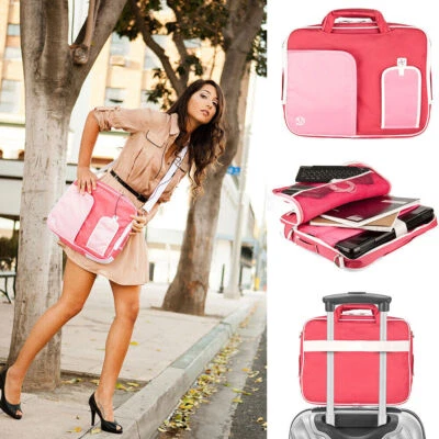 Bolsa carteiro VanGoddy tablet manga ombro maleta para iPad Pro M4 2024 13" - Imagem 1 de 4