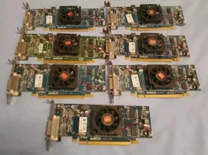 LOT OF 7 DELL AMD Radeon HD 6350 109-C09057-00 Low Profile Video Graphics Card - Picture 1 of 8