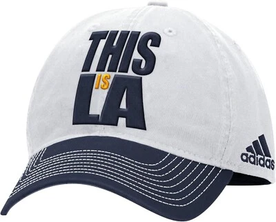 Sombrero de gancho ajustable estructurado para hombre MLS LA Galaxy de Adidas VV65Z Foto 1 de 2