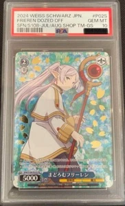 PSA 10 WEISS SCHWARZ FRIEREN: BEYOND JOURNEY'S END FRIEREN PROMO GOLD STAMP FOIL - Picture 1 of 2