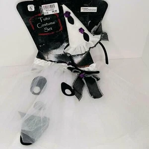 Kinder Halloween Tutu Kostüm Set NEU Einheitsgröße Alter 5+ - Bild 1 von 1
