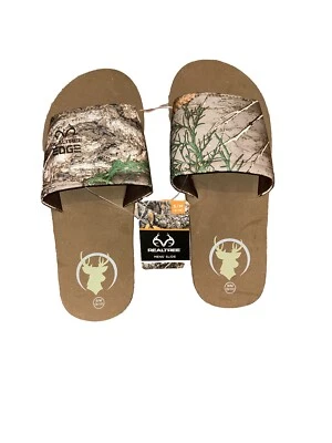 9/10 Мужская реальное дерево дополнительный лицензированный камуфляж слайд на туфли новый с Ярлыками мужской подарок - Изображение 1 из 3