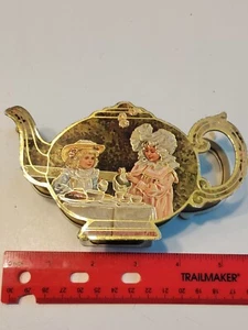 VTG Trinket/Gift Box Teapot by Merrimack Corp., 1984. Great Xmas ornament/gift - Bild 1 von 5