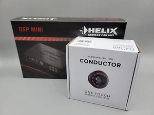 HELIX DSP MINI 4 In/6 Out Digital Signal Processor + CONDUCTOR Remote Control - Picture 1 of 4