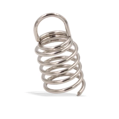 LICHT-ZUBEHOER Spiralanker Drahtschraube Drahtspirale 2mm Ø22 Länge 44mm, Stahl vernickelt