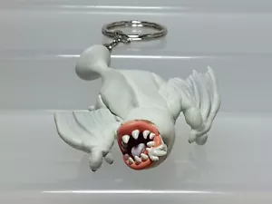 Monster Hunter White Khezu Keychain Figure Banpresto 2010 R07 2.75x3x1.4in - Picture 1 of 10