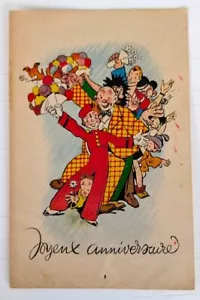Jijé Carte du journal de Spirou 1942 ADS - Picture 1 of 2