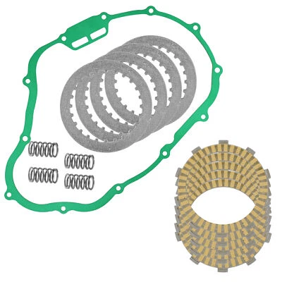 Clutch Friction Steel Plates and Gasket Kit for Honda Fourtrax TRX250A 1985-1987 - Image 1 of 4