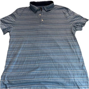 Polo Jos A Bank Reserve Para Hombre Talla M Azul Ajuste Tradicional Manga Corta Pima - Imagen 1 de 8