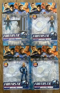 Fantastic Four Power Blast Invisible Woman ToyBiz Action Figure 4 Versions 2005 - Picture 1 of 9