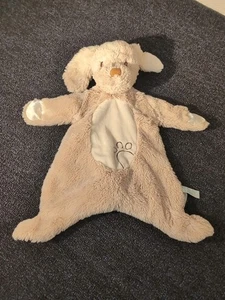 Manta Douglas Baby Dog Lovey Bronceada Crema Cachorro Peluche con Estampado de Pata Bordada - Imagen 1 de 6