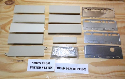 Lote de cubiertas retro beige Drive Bay panel frontal placa base placa posterior PC de escritorio Foto 1 de 4