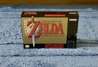 THE LEGEND OF ZELDA: LINK TO THE PAST SUPER NINTENDO SNES CIB BRAND NEW OPEN BOX - Image 1 of 4