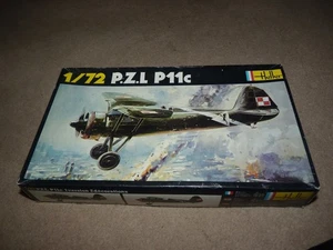 Heller PZL P11c 1:72 Modellbausatz - Originalverpackt - Bild 1 von 3