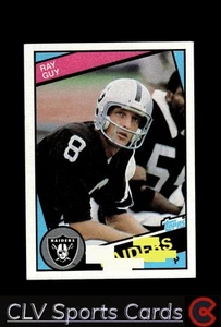 Football sports Topps Ray Guy Los Angeles Raiders Near Mint or Better - Picture 1 of 2