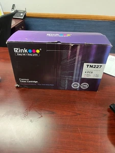 EZ-INK TN227 For Brother Printer Pack Black & Color / Magenta / Cyan / Yellow - Picture 1 of 7