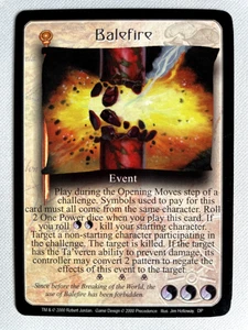 Balefire - Wheel of Time CCG - Dark Prophecies - Picture 1 of 1