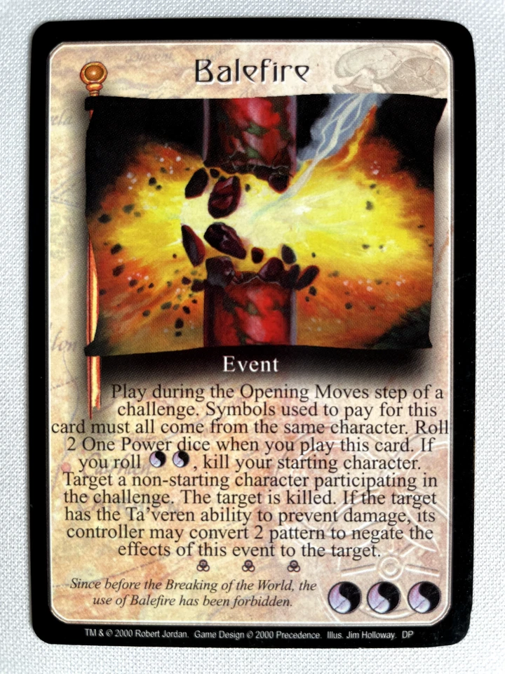 Balefire - Wheel of Time CCG - Dark Prophecies - Image 1 of 1