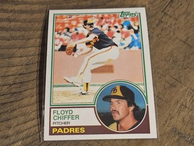1983 Topps #298 Floyd Chiffer San Diego Padres Nmmt - Image 1 of 3