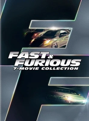 Fast & Furious 7-Movie Collection (DVD) Vin Diesel Paul Walker (US IMPORT) - Image 1 of 3