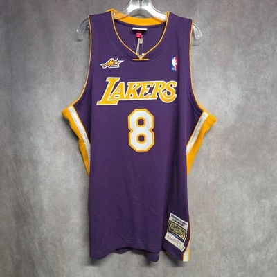 NWT Mitchell Ness Authentic LA Lakers Kobe Bryant 8 All Star Jersey 52 2XL $325 - Image 1 of 4