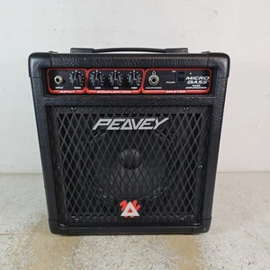 Peavey MicroBass 20-Watt Bass Guitar Practice Amplifier, Tested And Working - Picture 1 of 10
