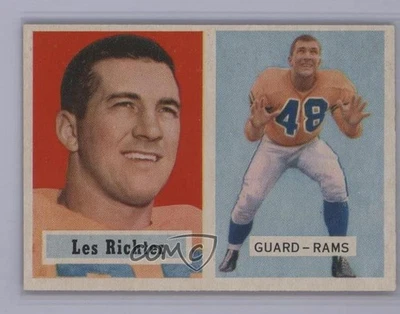 1957 Topps Les Richter #10 HOF - Image 1 of 2