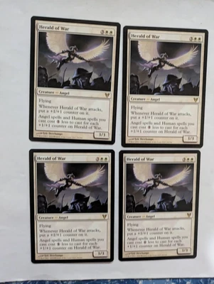 4 Herald of War Avacyn Restored MTG NM Free shipping with tracking - Image 1 of 2