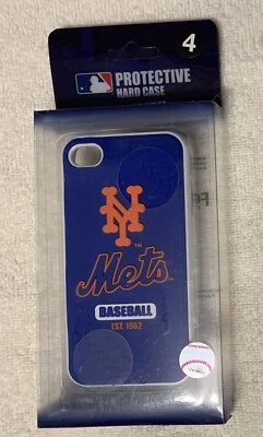 MLB NY Mets iPhone 4 / 4s Hard Case 3-D Protector by Forever Collectibles - NIB - Image 1 of 2