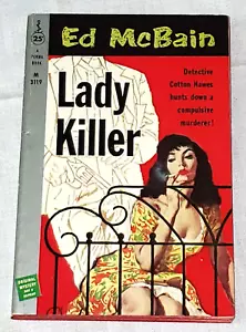 LADY KILLER - ED McBAIN 1958 Perma Book 1st Print Vintage Paperback GGA - Picture 1 of 4