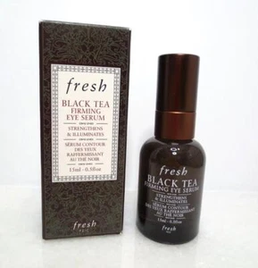 FRESH BLACK TEA FIRMING EYE SERUM SRENGTHENS & ILLUMINATES 0.5 OZ NWB - Picture 1 of 4