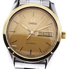 OMEGA Classic YG Bezel Day Date gold Dial Automatic Men's Watch_797218