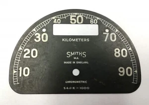 QUADRANTE CONTACHILOMETRI SMITHS S411-K-1000 DIAL ODOMETER SPEEDOMETER ORIGINALE - Foto 1 di 1