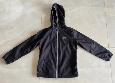 Chaqueta deportiva cortavientos Everlast para niños jóvenes (color negro)(talla L/G 10/12) Foto 1 de 2